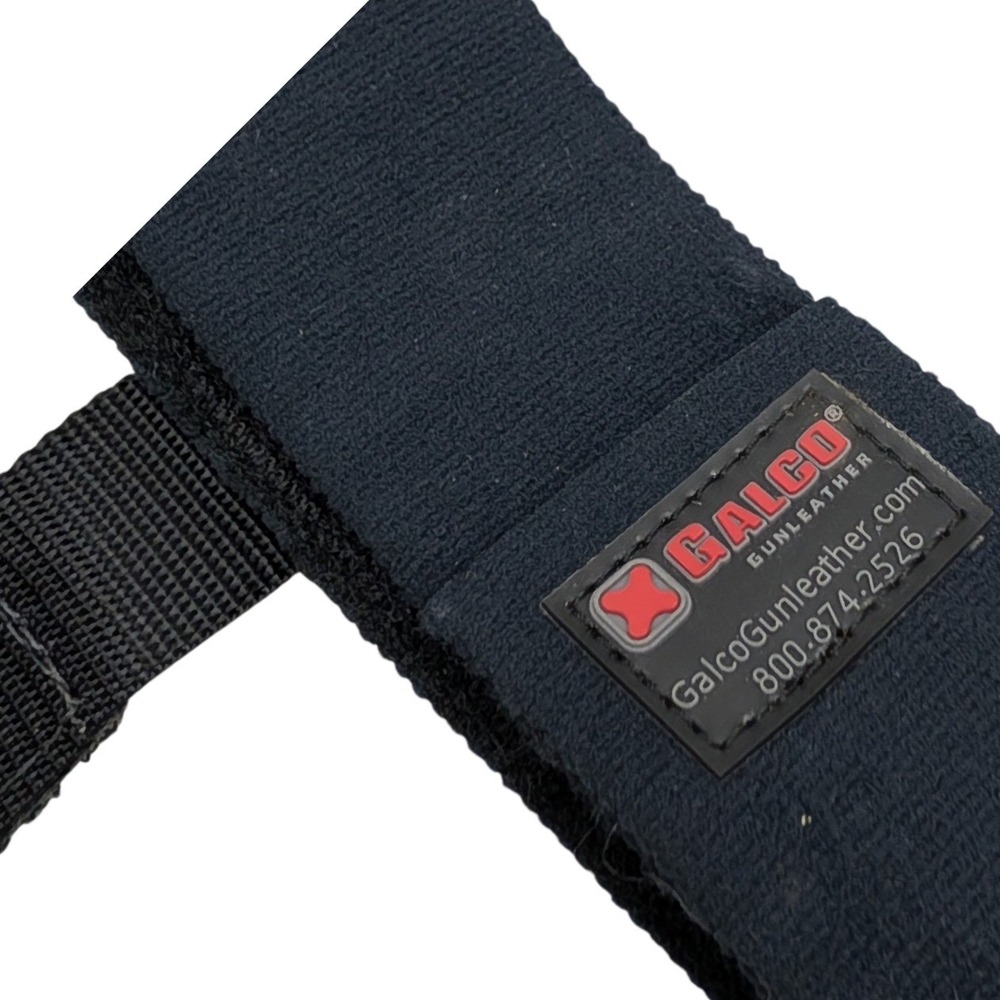 Galco Ankle Calf Strap ACSB Ambidextrous Black Elastic Nylon Accessory